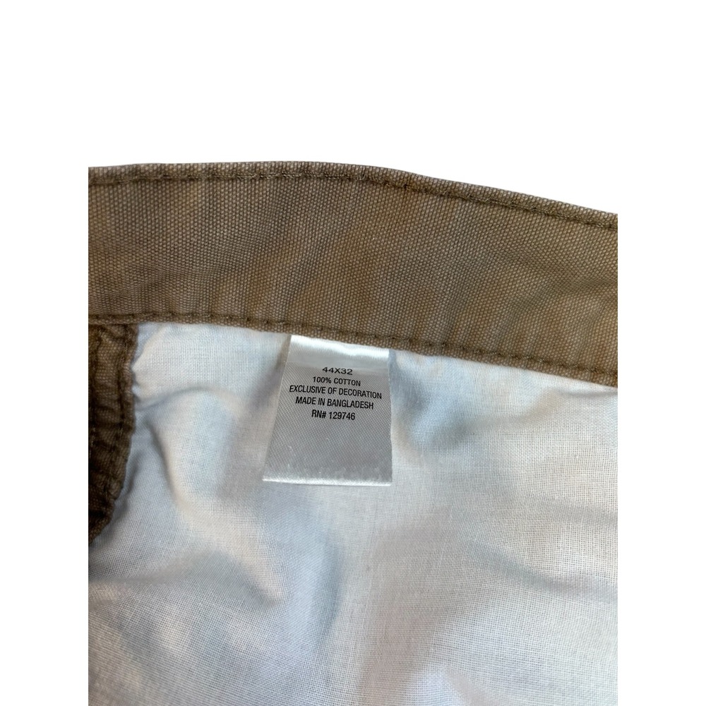 Blue Mountain Mens Tan Canvas Utility Work Pants Size 44x32 Carpenter Style - Picture 8 of 8